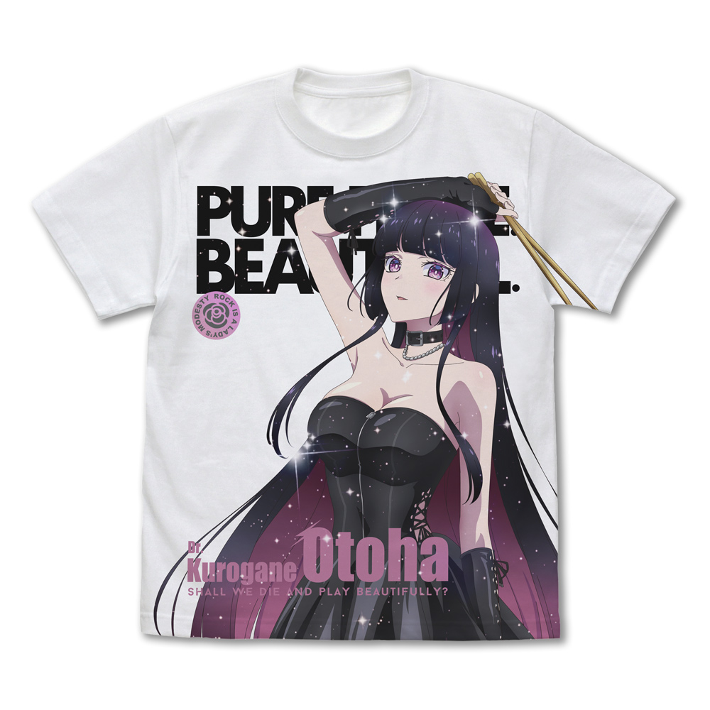 描き下ろし 黒鉄音羽 フルグラフィックTシャツ ボンテージコスチュームVer.