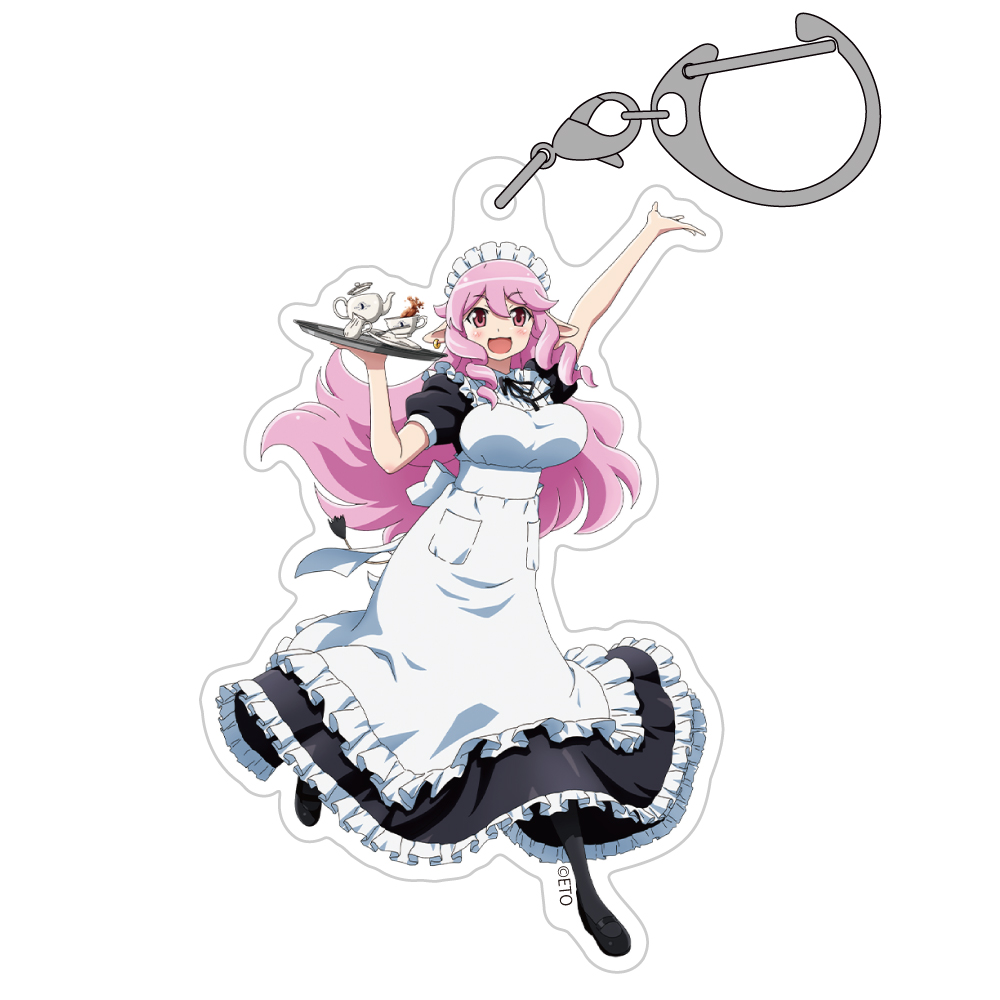 ★限定★モ～たん アクリルマルチキーホルダー キュアメイドカフェVer.