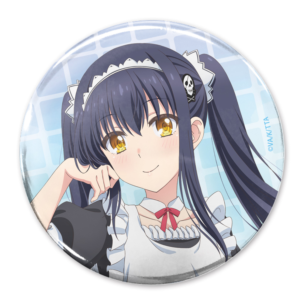 TVアニメ『Summer Pockets』 描き下ろし 久島鴎 65mm缶バッジ ご奉仕メイドVer.