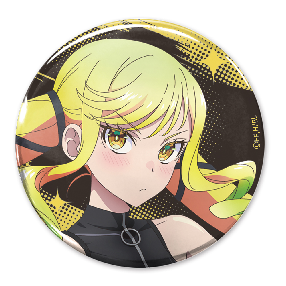 描き下ろし 鈴ノ宮りりさ 65mm缶バッジ ボンテージコスチュームVer.