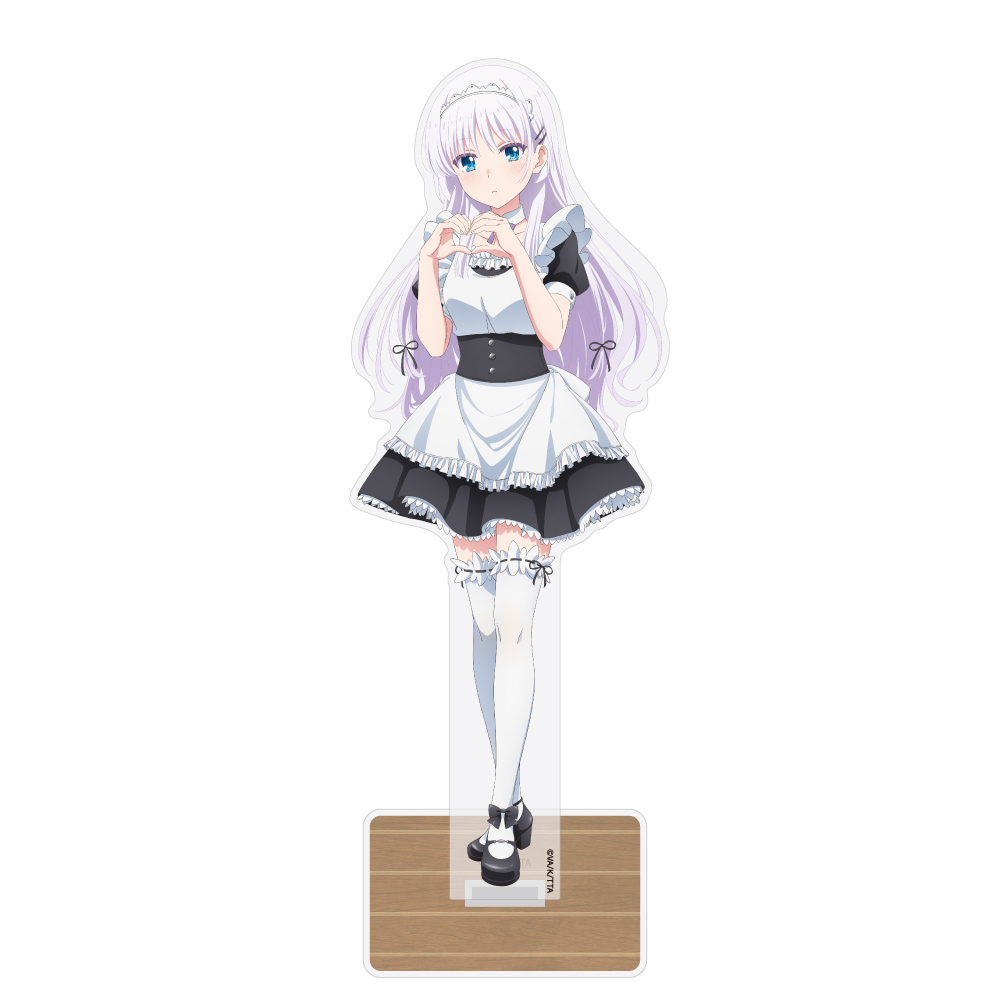 TVアニメ『Summer Pockets』 描き下ろし 鳴瀬しろは アクリルスタンド（大） ご奉仕メイドVer.