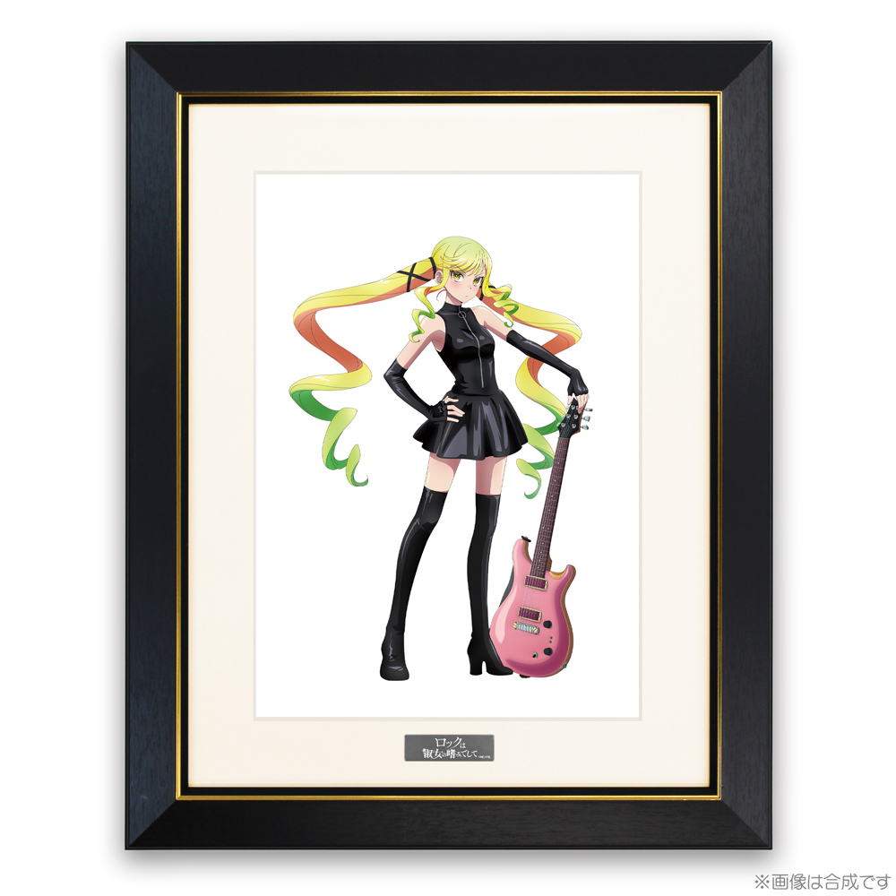 ★限定★描き下ろし 鈴ノ宮りりさ A4キャラファイングラフ ボンテージコスチュームVer.