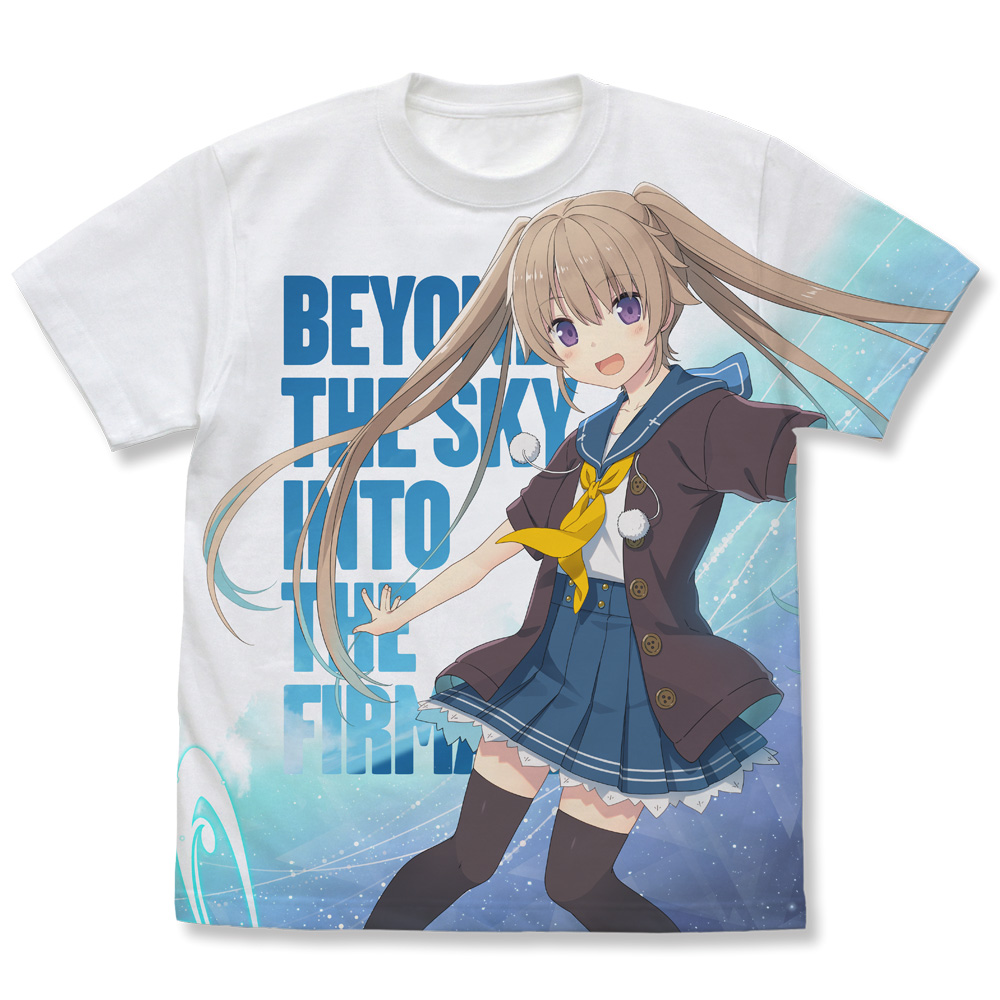 有坂真白 フルグラフィックTシャツ Beyond the sky Ver.