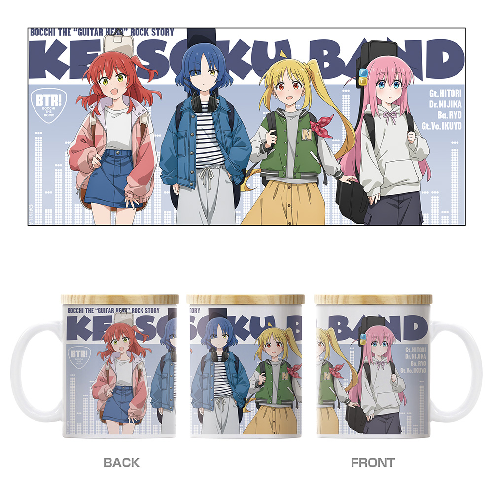 結束バンド フタ付きフルカラーマグカップ ストリートファッションVer.
