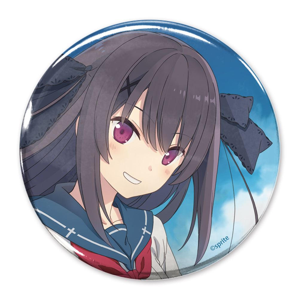 鳶沢みさき 65mm缶バッジ Beyond the sky Ver.