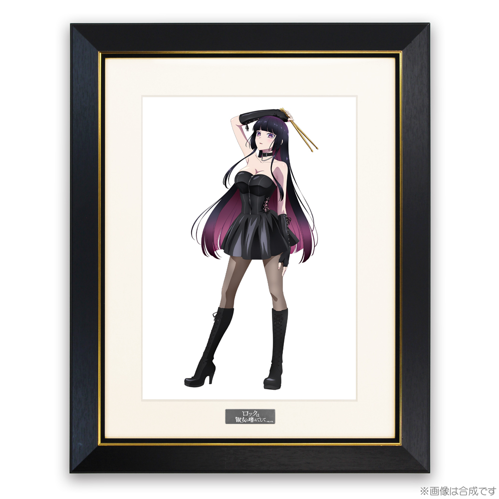 ★限定★描き下ろし 黒鉄音羽 A4キャラファイングラフ ボンテージコスチュームVer.