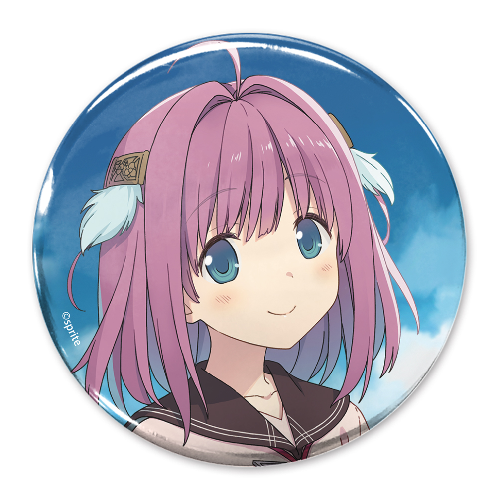 市ノ瀬莉佳 65mm缶バッジ Beyond the sky Ver.