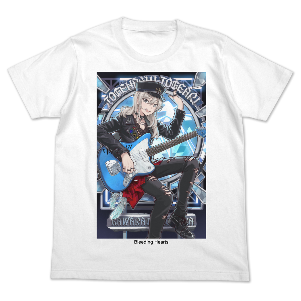 描き下ろし 河原木桃香 フルカラーTシャツ 爆ぜて咲くVer.