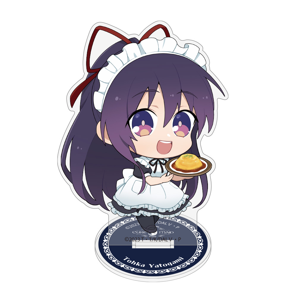 ★限定★夜刀神十香 アクリルスタンド キュアメイドカフェVer.