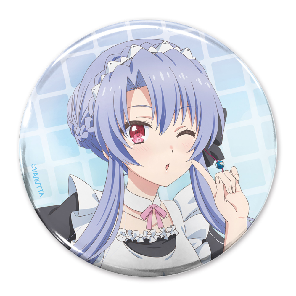 TVアニメ『Summer Pockets』 描き下ろし 空門蒼 65mm缶バッジ ご奉仕メイドVer.